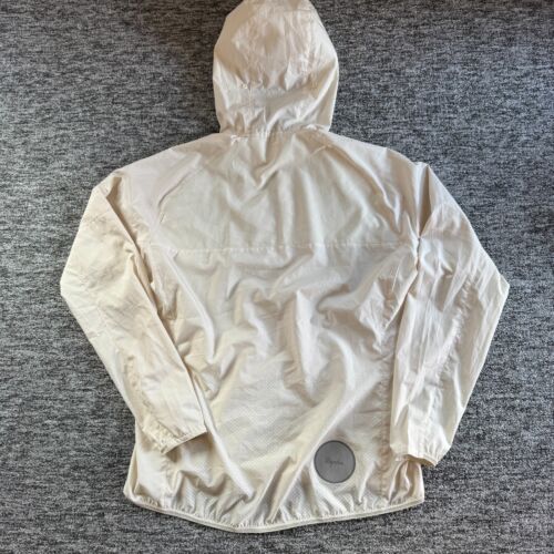 Rapha Commuter Lightweight Jacket Womens Medium Cream Reflective Cycling Light - Picture 5 of 10