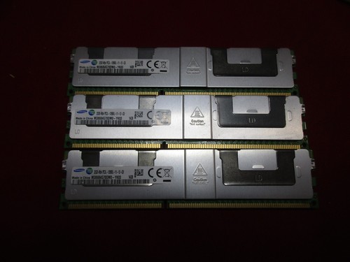 SAMSUNG (32GB X 3) 96GB PC3L-12800R DDR3 1600MHz ECC REG Server Memory Ram