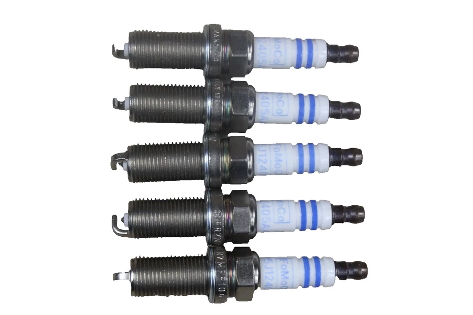 Original Zündkerzen 5 Stück 2,5 V5 Ford Mondeo - Focus - S-Max - Kuga 1505812 - Bild 2 von 3