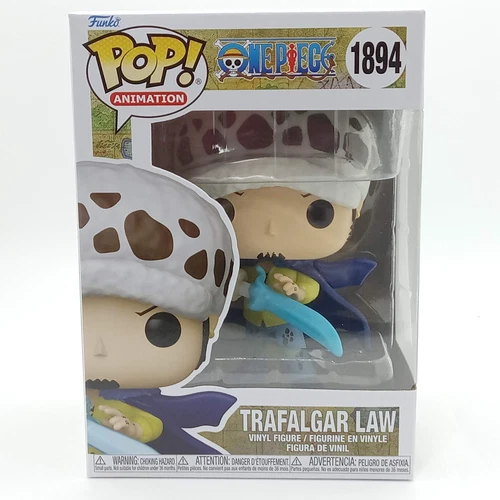 Funko Pop! Trafalgar Law 1894 One Piece Anime Vinyl Figure Toy Merch OP Pirates