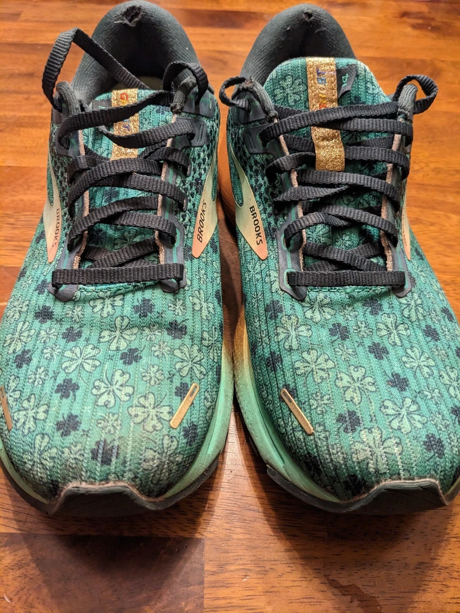 Brooks green shamrock shoes sales