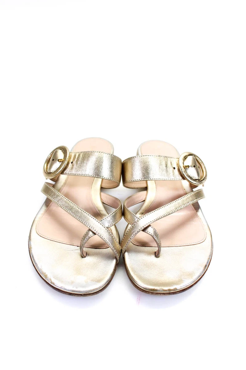 Criss cross slide sandals gianvito rossi clearance