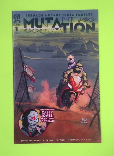 Teenage Mutant Ninja Turtles Mutant Nation #1 2024 IDW Publishing G31-31
