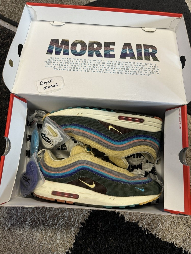 Nike Air Max 1 97 Sean Wotherspoon Sneakers Size 13