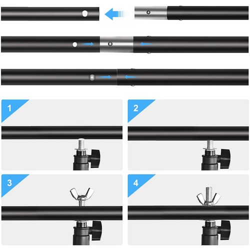 ✅SET FOTOGRAFICO SFONDO VERDE 2X2 METRI FONDALE STUDIO SFONDO SUPPORTO VIDEO✅ - Foto 5 di 8