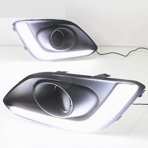 Fit For Suzuki Swift 2014 2015 2016 2017 Car DRL Daytime Running Light White - Picture 2 of 7