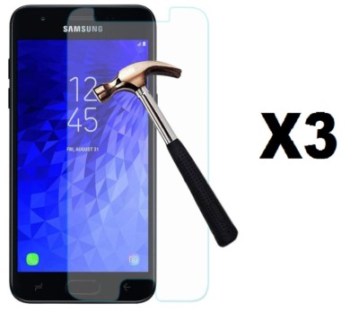 X TEMPERED GLASS FOR SAMSUNG GALAXY J3 V 3RD GEN,ACHIEVE,STAR