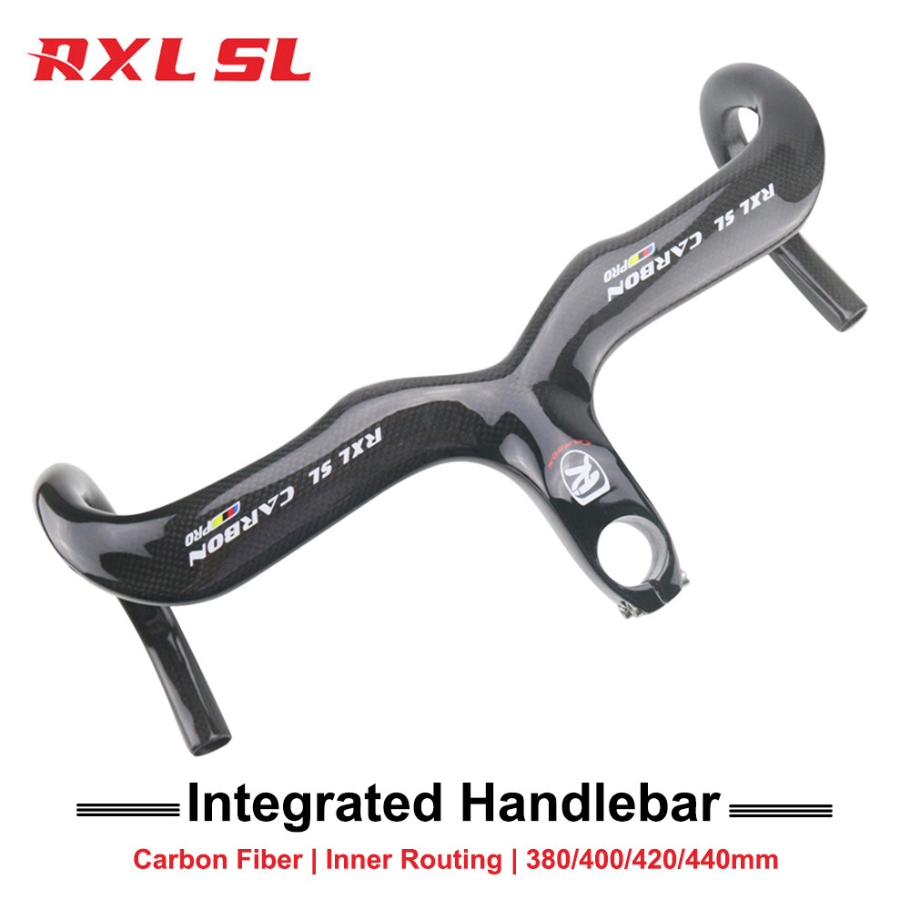 Road Bicycle Carbon Handlebar 1-1/8