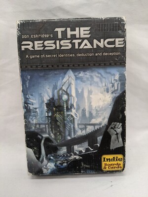 The Resistance 1st Edition Board Game Complete Indie Boards And Cards