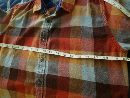 Hudson & Barrow Youth Boy Flannel Plaid Multicolor Long sleeve L Button Up shirt - Picture 7 of 7