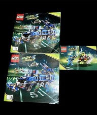 Lego 7049 e 7066 (2 libretti) solo manuali di conquista aliena (2011)