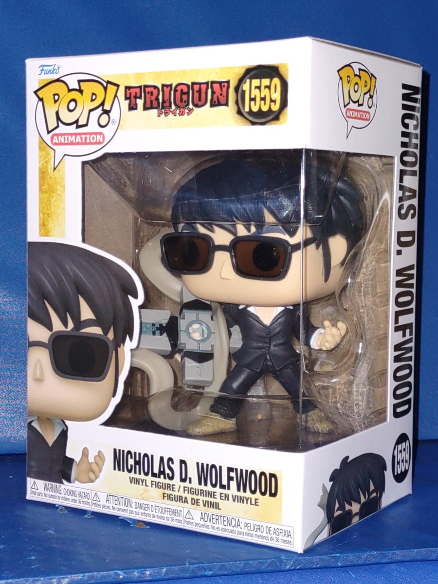 Trigun Nicholas D. Wolfwood with Punisher Funko Pop Vinyl Figure