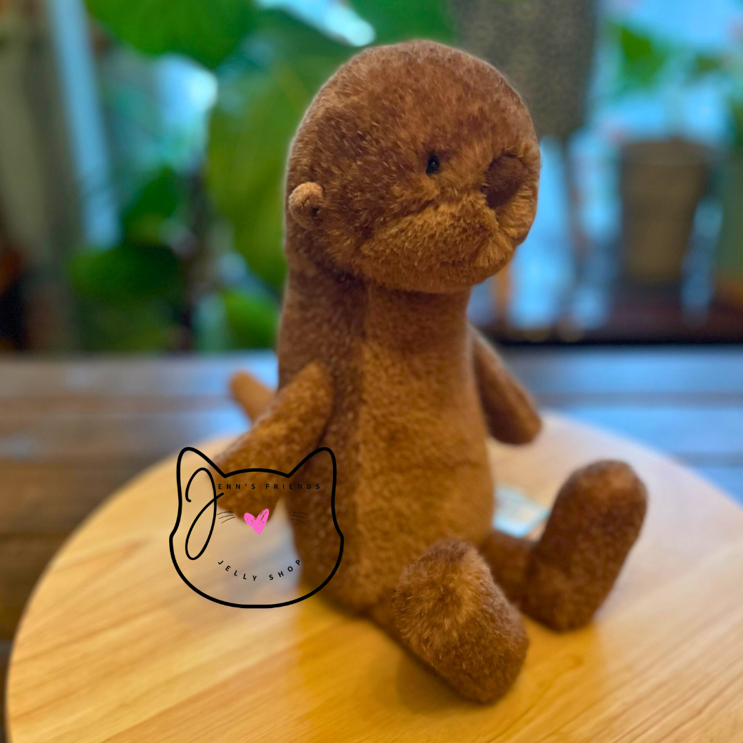 Jellycat BROOKE OTTER New BNWT Soft Plush Stuffed Animal Toy Brown