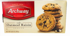 Archway Classic Soft Oatmeal Raisin Cookies 9.25 oz