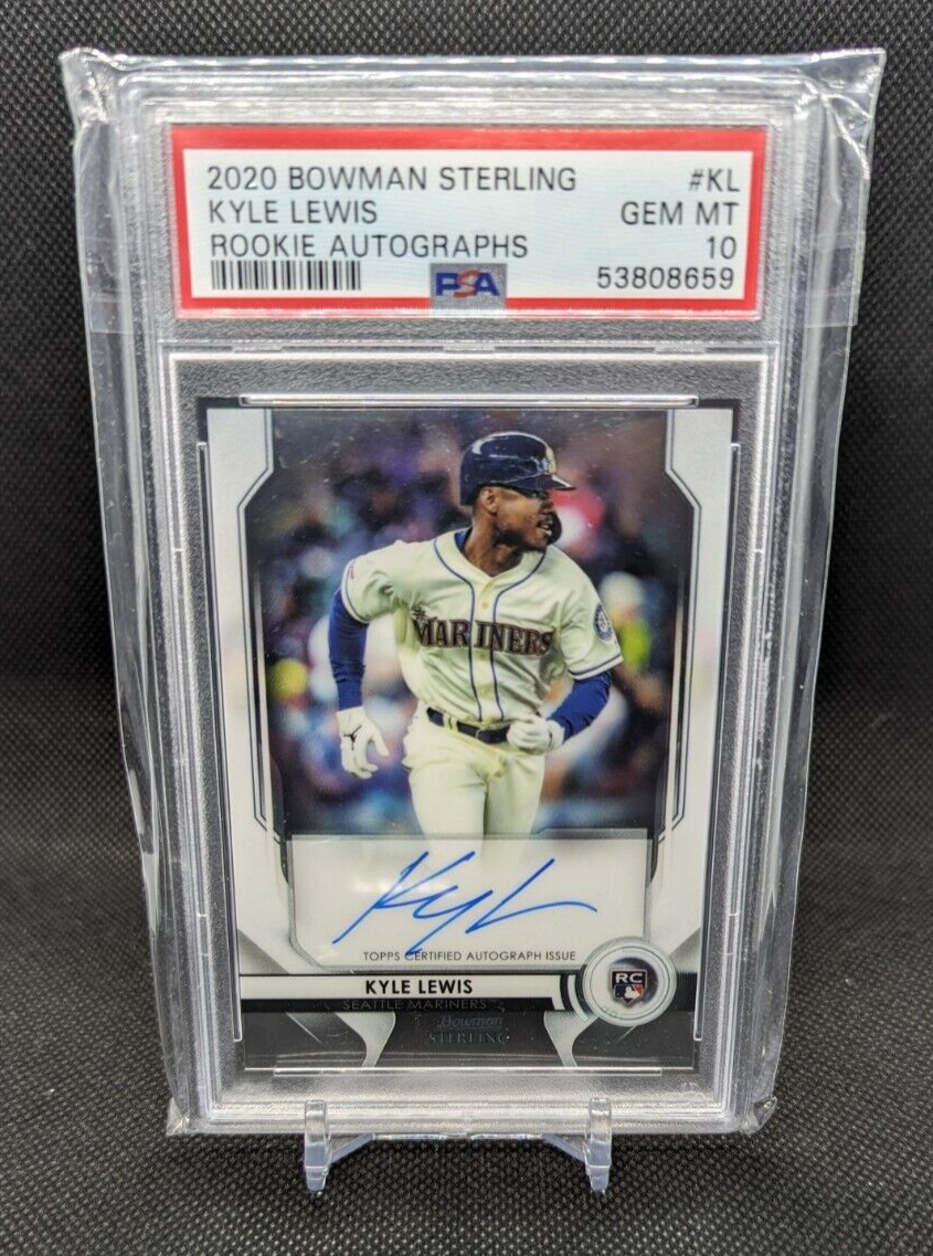 話題の行列 PSA BSRA Mint Gem Auto RC Sterling Bowman 2020 Lewis Kyle 10 Topps