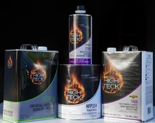 High Teck 7000 Oxford White Basecoat Paint Reducer Clearcoat Gallon Kit!FORD YZ