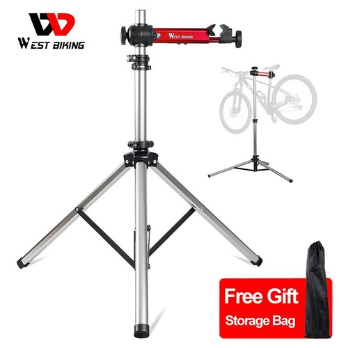 WEST BIKING Maintenance Bike Repair Stand Aluminum Bicycle Workstand with Tray - Picture 7 of 17