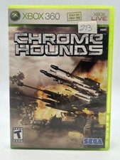 Chrome Hounds (Microsoft Xbox 360) W/ Manual- TESTED & WORKS