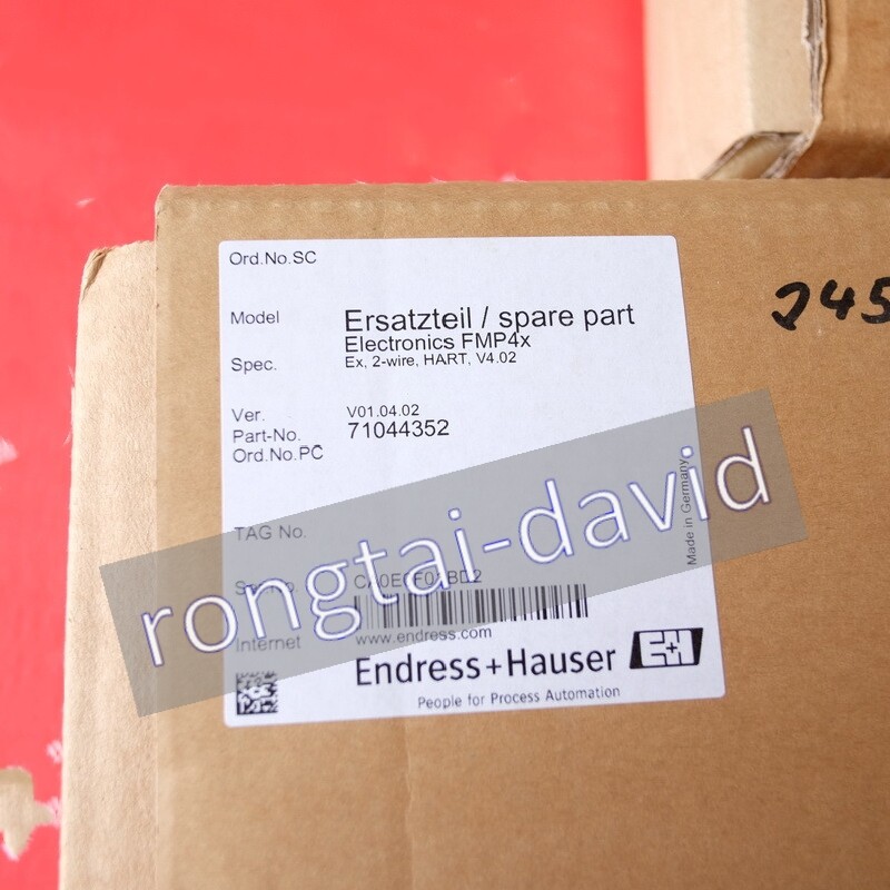71044352 Endress+Hauser Module Brand New Fastshipping | eBay