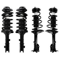 Front-Rear For Hyundai Accent 2000-05 4 Pcs Complete Struts Shocks & Coil Spring