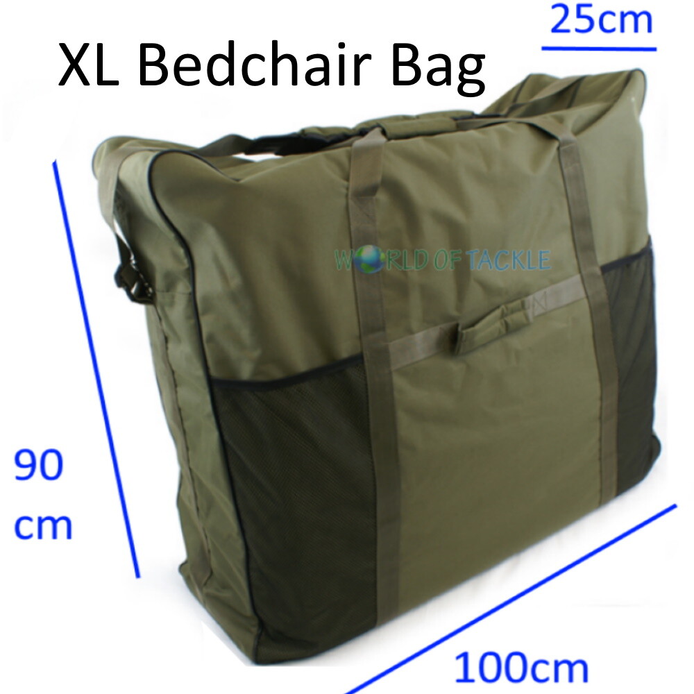Bedchair Bag XL Deluxe Padded Super Sized Wideboy Carp Fishing Carry Bag NGT