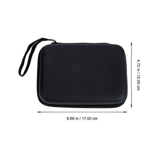 2 Pcs Hard Drive Storage Bag Travel Cable Organizer Electronics Organiser - Afbeelding 6 van 12