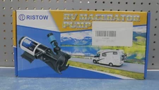 Ristow RV Macerator Pump 12V, 12GPM RV Waste Water Pump Self-Priming Sewer Pump