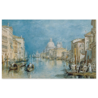 Joseph Mallord William Turner, Venedig, Canal Grande, Poster