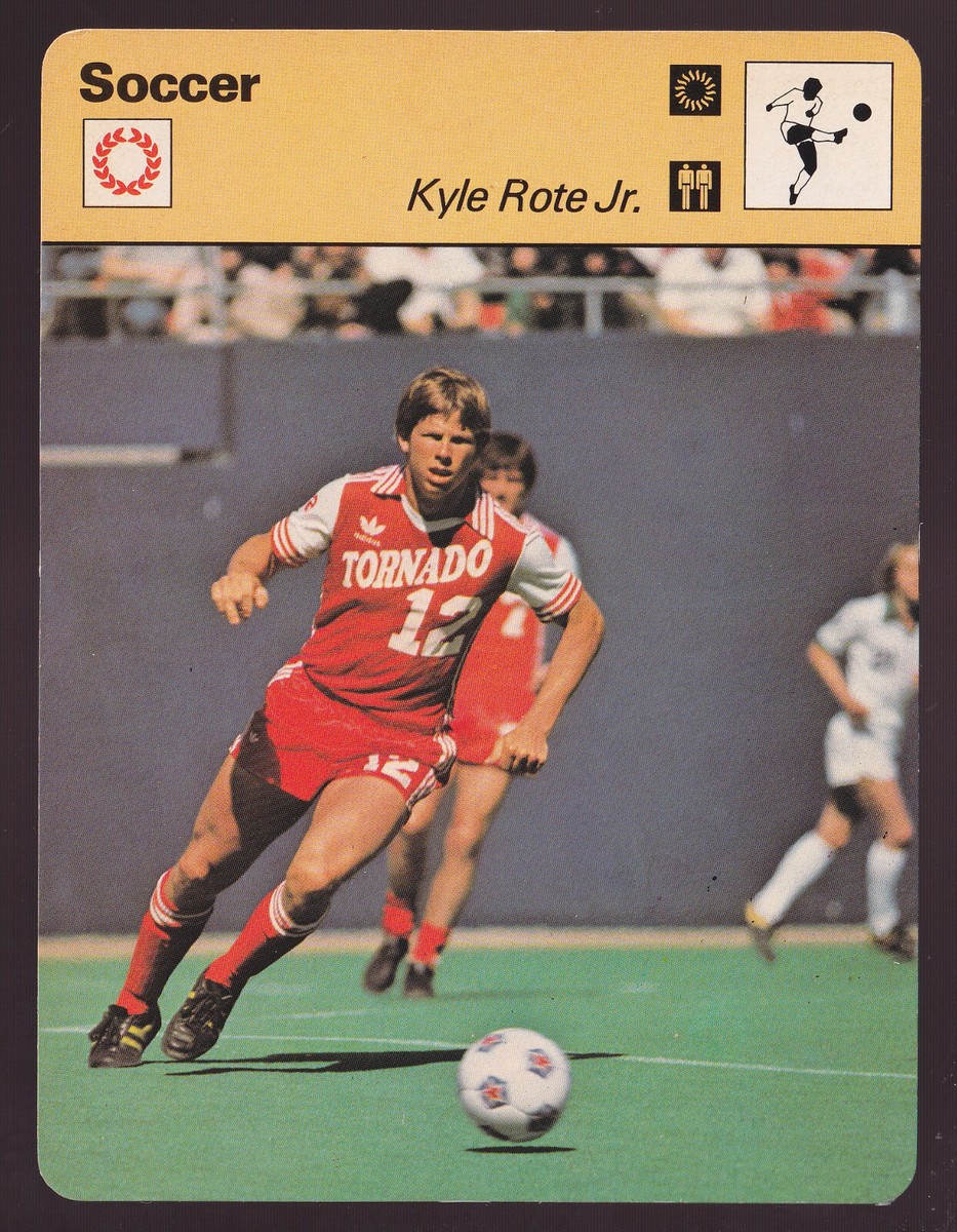 KYLE ROTE JR. American Soccer Player Photo 1979 SPORTSCASTER