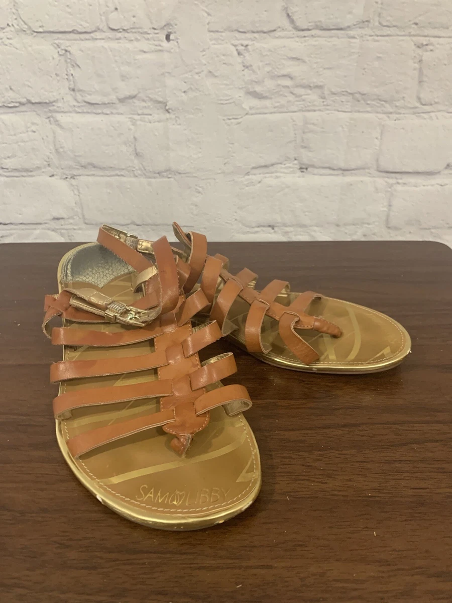 Sam and clearance libby gladiator sandals