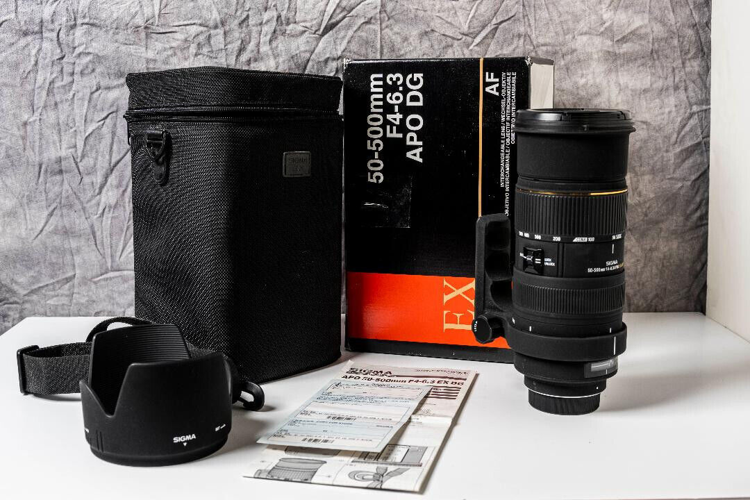 2023低価 シグマ APO 50-500mm F4-6.3 EX DG HSM ニコン用 ：カメラの