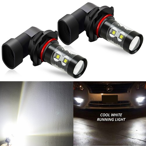 JDM ASTAR 2x 9006 HB4 1600Lm 50W Fog Lights Xenon White 10SMD LED Bulbs - Picture 2 of 8