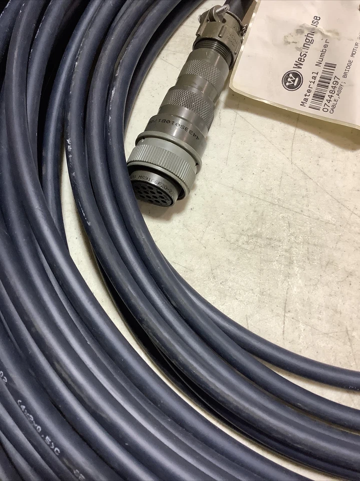 Resolver motor puente Westinghouse cable, conjunto 07448497 Foto 3 de 4