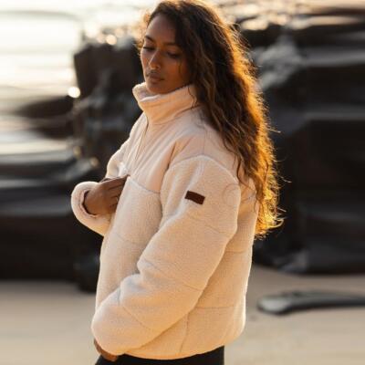 Roxy Miracle Mile - Gesteppte Jacke - Hazelnut