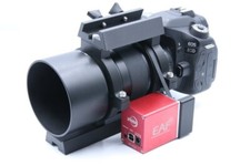 Astroprints EAF Motoranbaukit mit Schelle, Schiene für Samyang 135 mm Objektiv