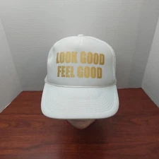 Look Good Feel Good Roped Snapback Trucker Hat Otto Cap