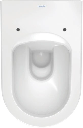 Duravit ME by Starck Wand-WC, 570x370x360mm, Tiefspüler, geschlossener Spülrand, - Bild 8 von 10