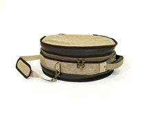 Barton GSP Premium Snare Drum Bag, 14" x 5", Tawny Brown Oxford