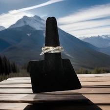 Brighton NEPTUNE’S RINGS TRIO Size 9 Three Ring Set NWT