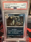 UMBREON PSA 10 #059 POKE BALL REVERSE HOLO - 2025 POKEMON PRE EN PRISMATIC EVOL