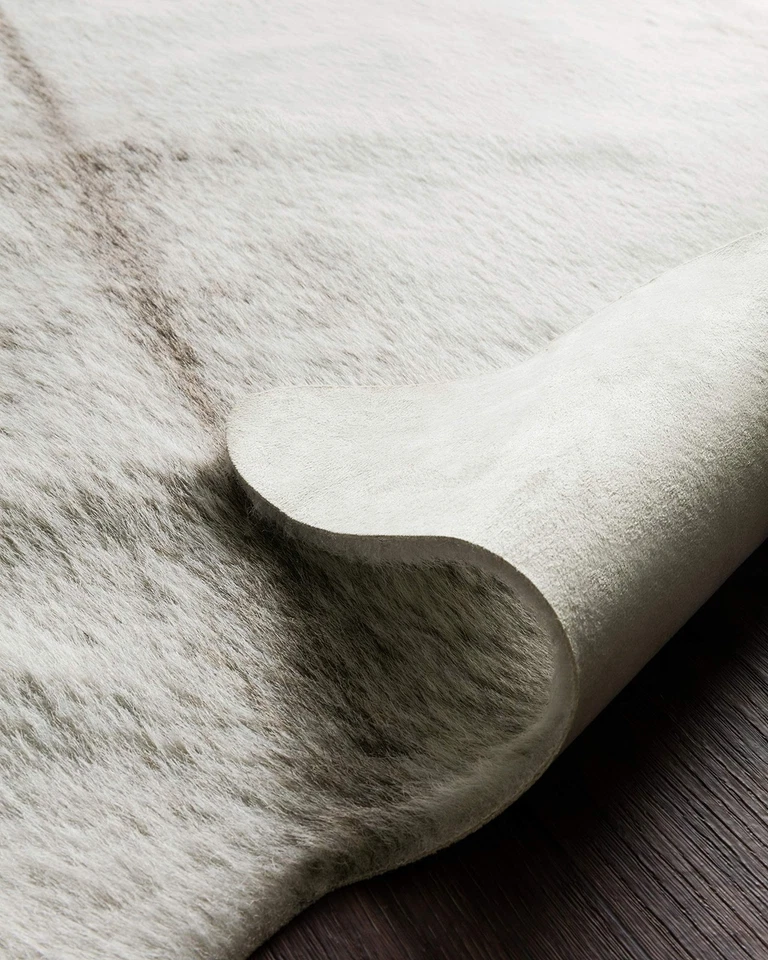 Alfombra Grand Canyon Collection GC-15 plateada/gris 5' x 6'-6" Foto 4 de 4