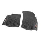 Audi SQ8 Rubber Floor Mats Front All-Weather Black 2-Set