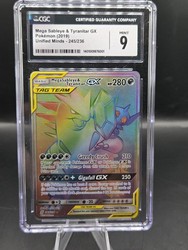Mega Sableye & Tyranitar GX 245/236 Unified Minds Secret Rare