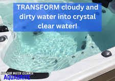 Chlorine Free Hot Tub Pool Cleaner Clear Dull Cloudy Water Treatment