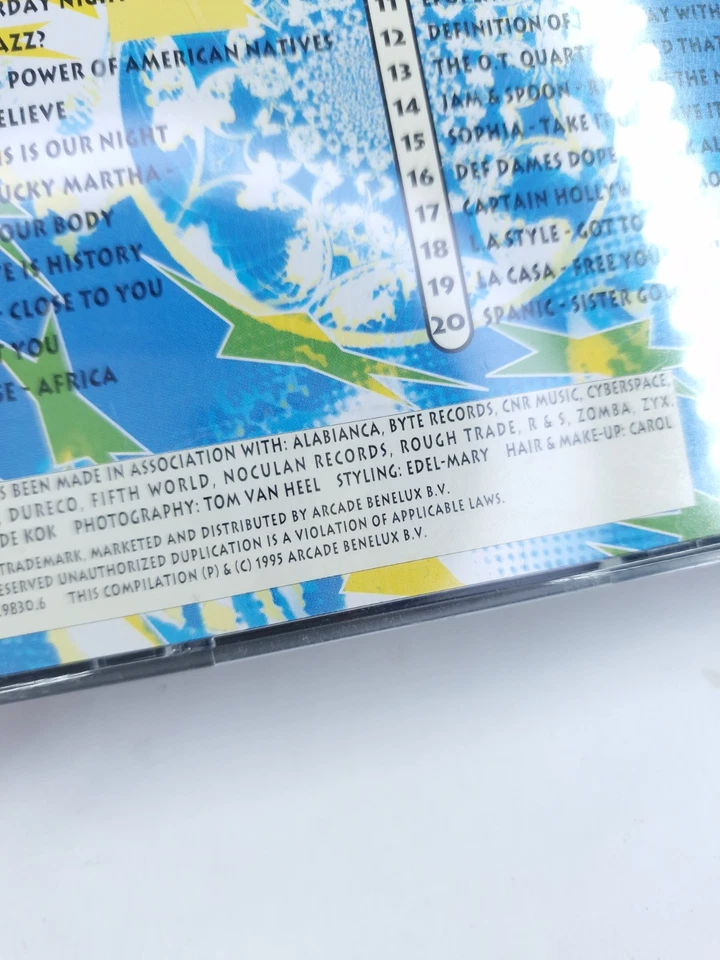 Eurodance CD Box Set 2x CD Vintage 1990s Gabber Happy Hardcore Rave Music - Bild 4 von 4