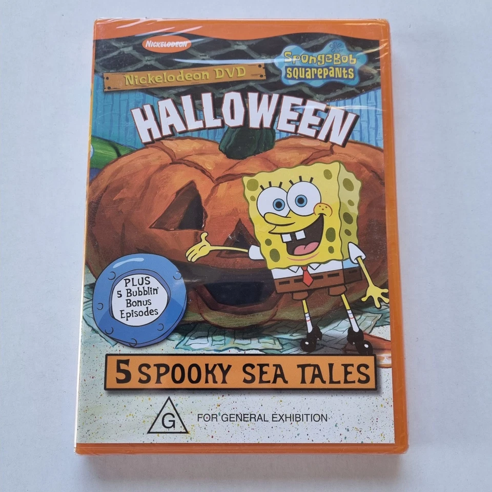 Spongebob Squarepants - Halloween (DVD, 2009) PAL Region 4 (Nickelodeon) SEALED - Image 2 of 4