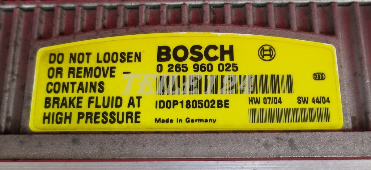 MERCEDES-BENZ W211 R230 Hydraulikblock SBC Einheit Bosch A0094312712 EUR 400,00 - DE