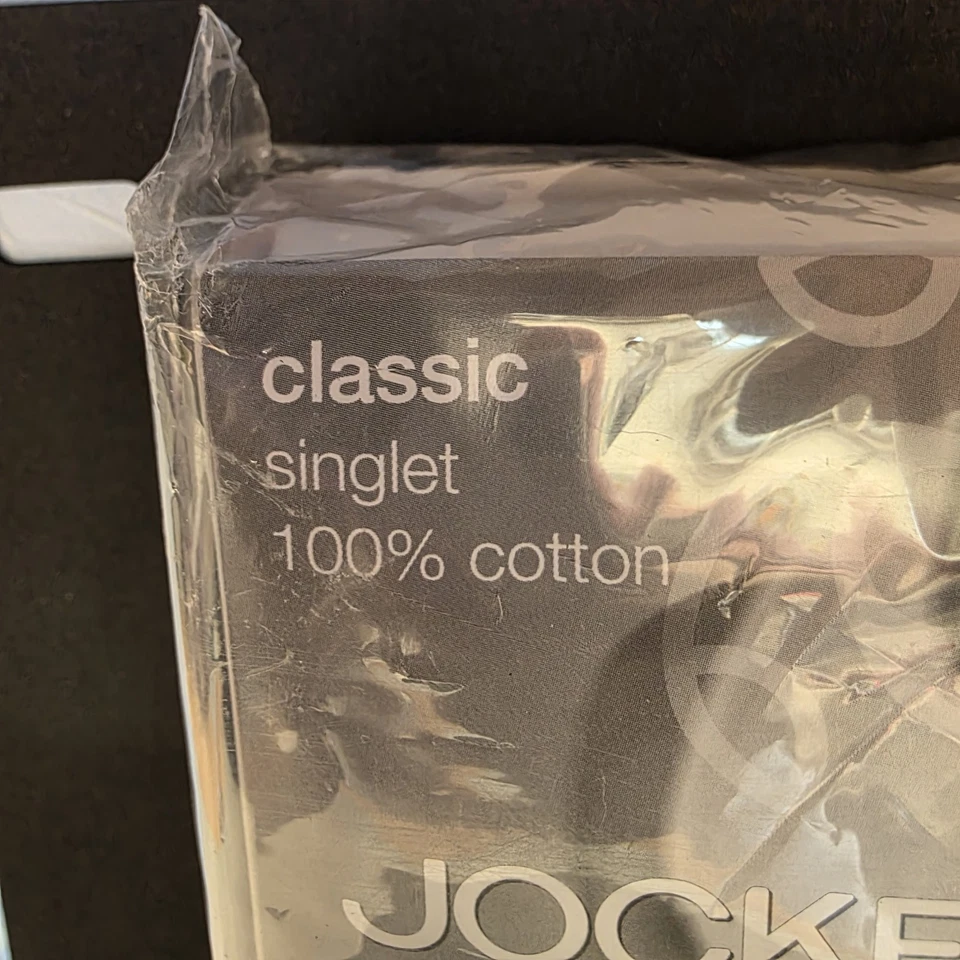 Jockey Classic White Singlet 100% Cotton 3XL Chest 117cm Brand New 2011 - Image 3 of 4