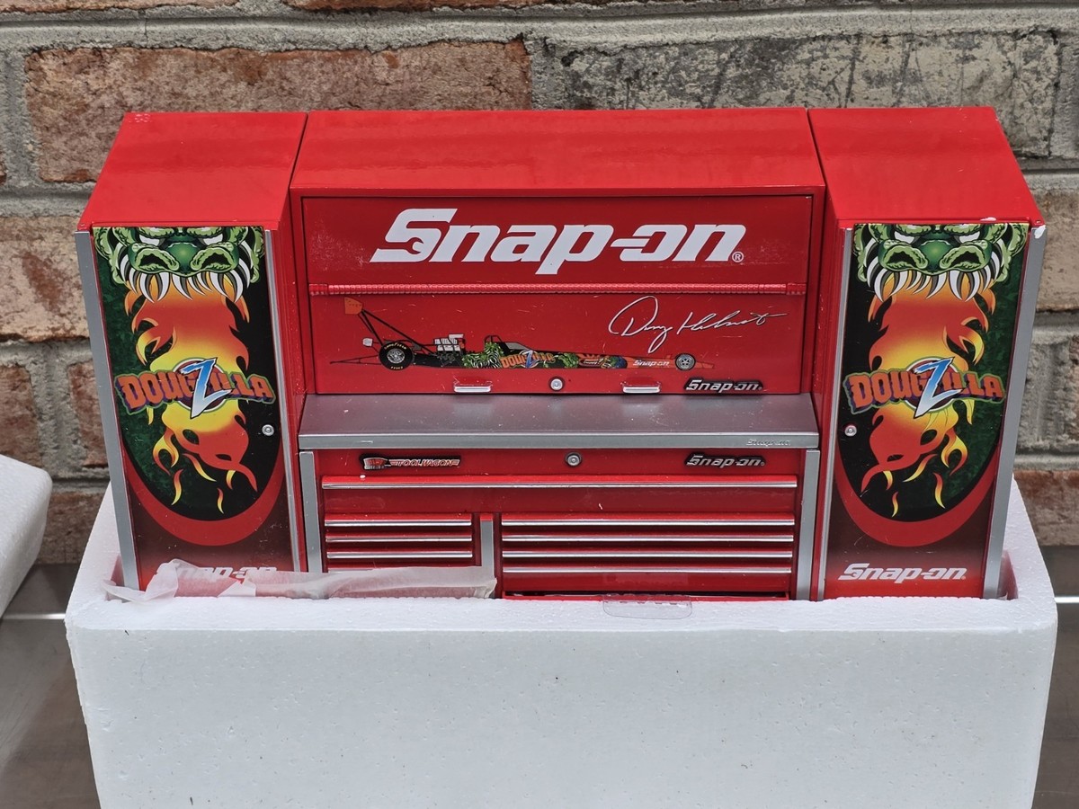 Snap On 1:8 Scale Doug Herbert Pit Wagon Tool Box, New In Box