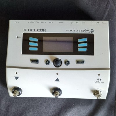 TC-Helicon VoiceLive Play GTX Gesang & Gitarre Effekt Prozessor Pedal Effektor
